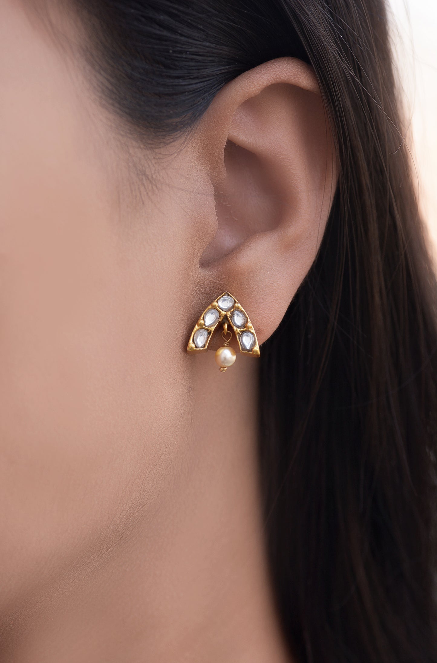 Gold Plated Silver Studs