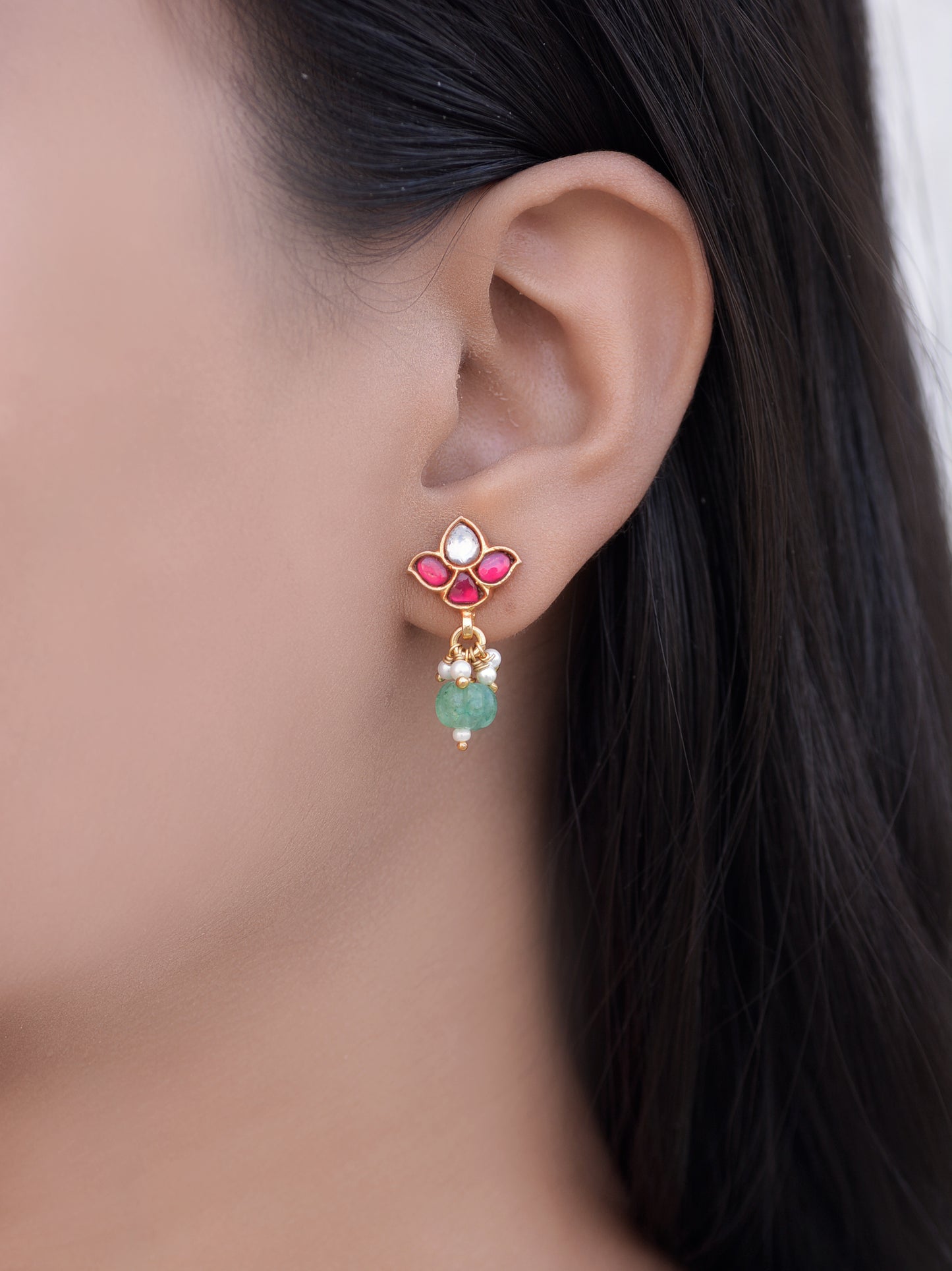 Gold Plated Studs Earring