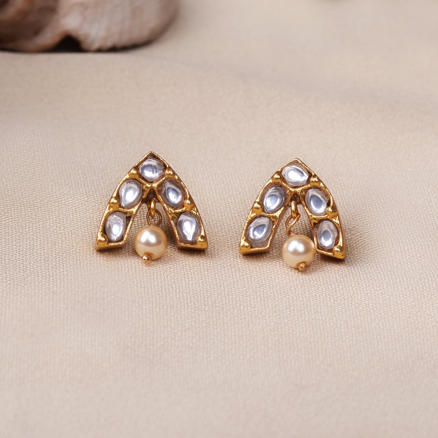 Gold Plated Silver Studs