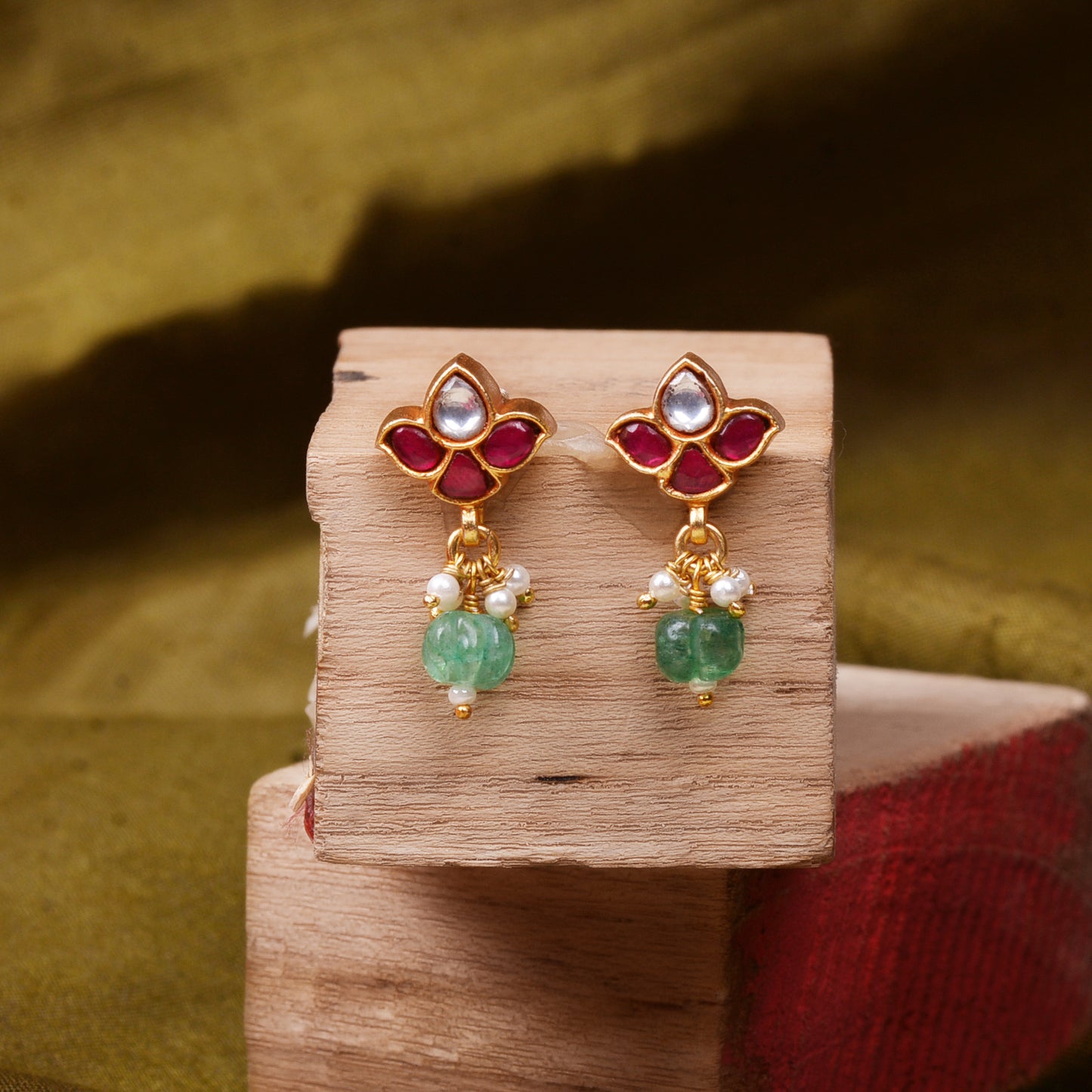 Gold Plated Studs Earring